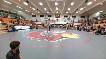 144 lbs Round 4 (6 Team) - Zion Wielander, DouglasSD vs Myles Baugh, Worland High School