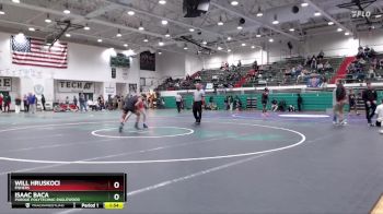 126 lbs Round 5 - Isaac Baca, Purdue Polytechnic Englewood vs Will Hruskoci, Fishers