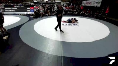 144 lbs Garrett Chain, NAWA - North Area Wrestling Association vs Jonah Rusca, CVWA - Central Valley Wrestling Association