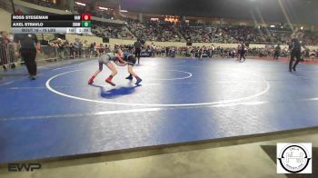 76 lbs Round Of 16 - Ross Stegeman, Raw Wrestling Club vs Axel Stravlo, Shawnee Wrestling