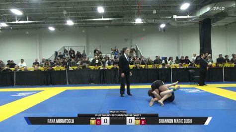 Rana Muratoglu vs Shannon Marie Bush 2026 Pan IBJJF Jiu-Jitsu No-Gi Championship
