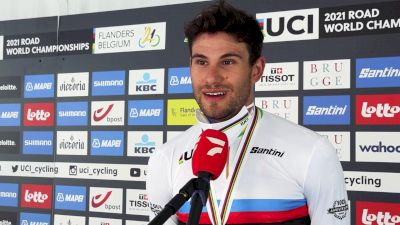 Filippo Ganna: "I Had One Dream -- To Win Again This Rainbow Jersey'