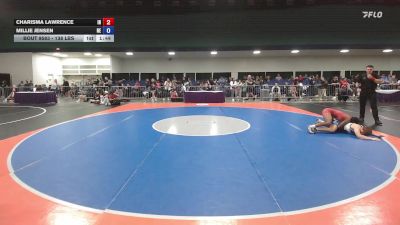 138 lbs Consi Of 16 #2 - Charisma Lawrence, IN vs Millie Jensen, NE