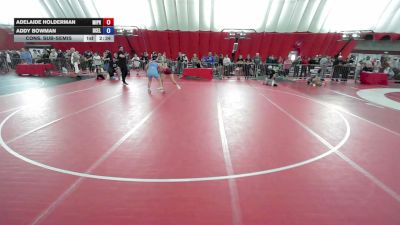 170 lbs Cons. Sub-semis - Adelaide Holderman, Michigan Premier vs Addy Bowman, DC Elite