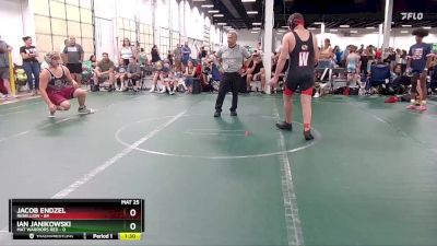 210 lbs Round 4 (6 Team) - Jacob Endzel, Rebellion vs Ian Janikowski, Mat Warriors Red