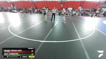 122-127 lbs Round 2 - Franky Groom-Frey, Wisconsin vs Riley Hanrahan, Team Nazar Training Center