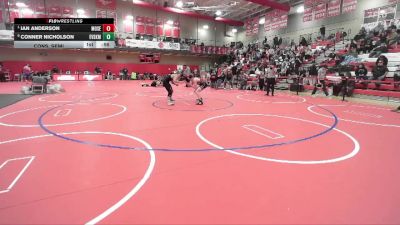 157 lbs Cons. Semi - Conner Nicholson, East Valley (Spokane) vs Ian Anderson, Moses Lake