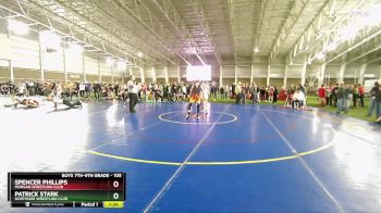 105 lbs Cons. Round 3 - Patrick Stark, Northside Wrestling Club vs Spencer Phillips, Morgan Wrestling Club