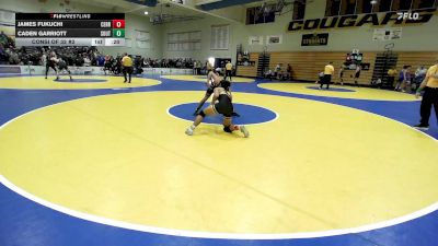 129 lbs Consi Of 32 #2 - James Fukuchi, Cerritos vs Caden Garriott, South Torrance