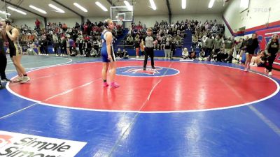 135 lbs Rr Rnd 1 - Tiffany Breshears, Broken Arrow Girls vs Delia Wright, Berryhill High School