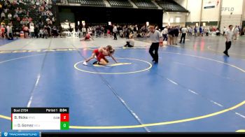 125 lbs Semifinal - Devin Gomez, Western Colorado University vs Bridger Ricks, Western Wyoming College
