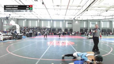 120 lbs Consolation - Jameson Grant, Bacon Academy vs Joshua Ramos, Middletown