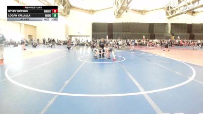 65 lbs Rr Rnd 7 - Ryley Herwig, Warhawks Wrestling Inc. ES vs Logan Vallalla, Mat Assassins White