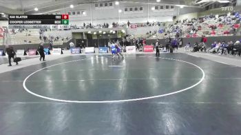 190 lbs Semis (4 Team) - Cooper Ledbetter, McCallie School vs Kai Slater, Father Ryan High School