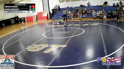 112-115 lbs Round 3 - Alivia Hamilton, Bad Karma vs Mikayla Reges, Commodore Perry
