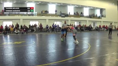 157 lbs Quarterfinal - Rhenzo Augusto, Elmhurst University vs Darren Mcleod, Olivet
