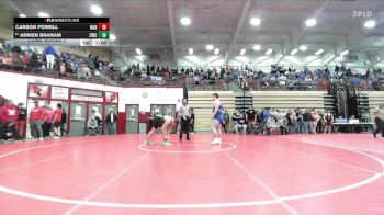 285 lbs Cons. Round 2 - Adrien Branam, Cloverdale Wrestling Club vs Carson Powell, Norwell