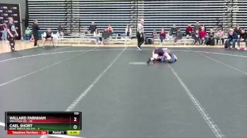 110 lbs Round 5 (10 Team) - Cael Short, Noke Wrestling RTC vs Willard Farnham, Wolfpack WC