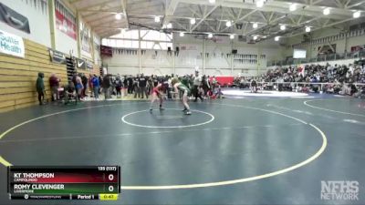 135 (137) Cons. Round 3 - KT Thompson, Campolindo vs Romy Clevenger, Livermore
