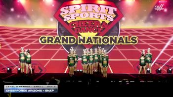 CheerForce Arizona - Snap [2026 L2 Senior - Small Day 2] 2026 Spirit Sports Grand Nationals