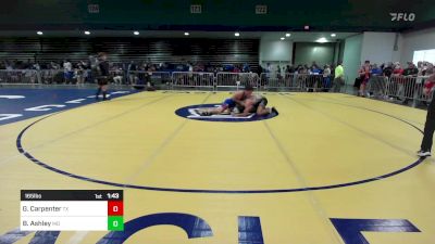 165 lbs Round Of 64 - Grayson Carpenter, TX vs Blake Ashley, MD