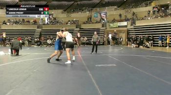 215 Championship Bracket Cons. Round 6 - Aiden Frost, Eastview vs Lincoln Lemar, Bismarck Legacy