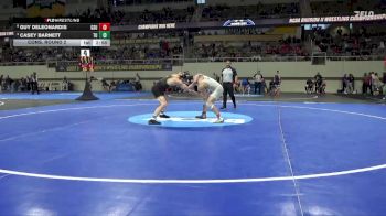 157 lbs Cons. Round 2 - Guy Deleonardis, Glenville St. vs Casey Barnett, Tiffin
