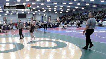 4 - 157 lbs Quarterfinal - Theo Reinhart, Charlottesville vs Mason Santini, Mechanicsville