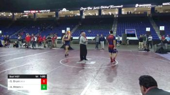 220 lbs Consolation - Sandro Bruni, Brookline vs Anthony Mears, Central Catholic