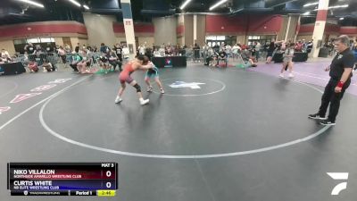 126 lbs Cons. Round 2 - Niko Villalon, Northside Amarillo Wrestling Club vs Curtis White, NB Elite Wrestling Club