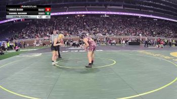 D4-150 lbs Cons. Round 1 - Vince Budd, Manchester vs Daniel Manier, Iron Mountain