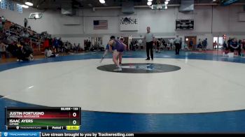 133 lbs Quarterfinal - Isaac Ayers, Luther vs Justin Fortugno, Wisconsin-Whitewater