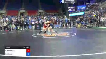 122 lbs Consi Of 32 #2 - Bella Heaney, Minnesota vs Kristen Allsup, Tennessee