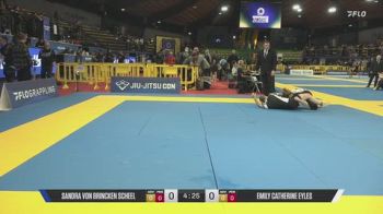 Sandra Von Brincken Scheel vs Emily Catherine Eyles 2026 IBJJF European NoGi