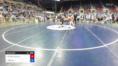 115 lbs Round Of 64 - Vanessa De La Cruz, TX vs Laila Mirza, OK