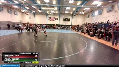 125-127 lbs Round 3 - Brayden Lynch, Chatfield vs Caiden Daniels, Cheyenne East