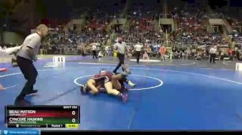 195 lbs Cons. Semi - Cyncere Haskins, Grand Forks Central vs Beau Matson, Watford City