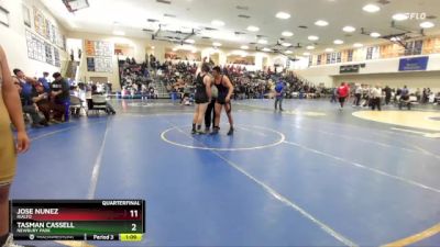 215 lbs Quarterfinal - Andrew Salvador, Chino Hills vs Anthony Ortega, Bell