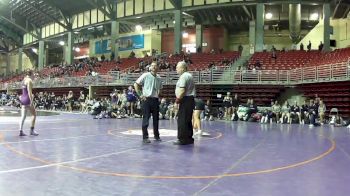 130 lbs Round 4 (6 Team) - Bella Arrants, Grand Island vs Makayla Trager, Lincoln Northeast