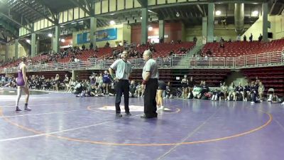 130 lbs Round 4 (6 Team) - Bella Arrants, Grand Island vs Makayla Trager, Lincoln Northeast