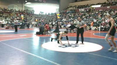 4A 157 lbs Quarterfinal - Andrew Threlkeld, Mena vs Shane Shoufler, Pottsville