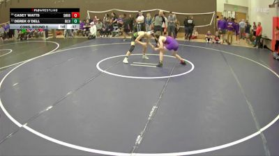 126 lbs Cons. Round 5 - Derek O`Dell, Richland vs Casey Watts, Sumner