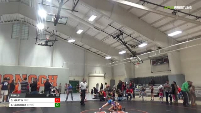 55 Lbs Final Graydon Martin Mat Pack Wrestling Club Vs Eli