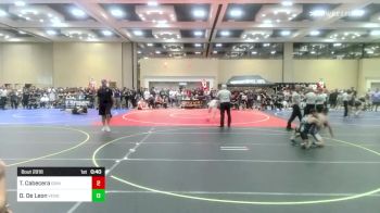 113 lbs Consi Of 64 #2 - Timothy Cabecera, Grindhouse WC vs Dylan De Leon, Venom WC