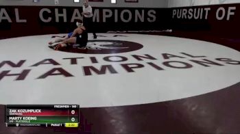 165 lbs Cons. Semi - Zak Kozumplick, Wartburg vs Marty Koeing, UW - Platteville