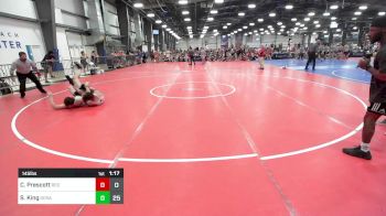 145 lbs Rr Rnd 1 - Cliff Prescott, Red Lion vs Skylar King, ScrapYard Wrestling Club