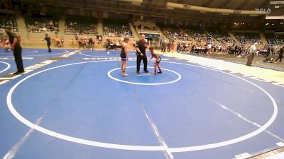 100 lbs Consi Of 8 #1 - Luke Canales, Claremore Wrestling Club vs Bo Phillips, R.A.W.
