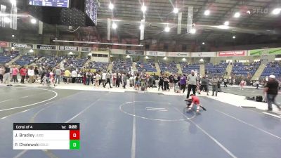 50 lbs Consi Of 4 - Jacob Bradley, Juggernaut WC vs Peyton Chelewski, Colorado Outlaws