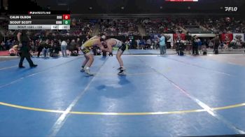 126 lbs Cons. Round 6 - Calin Olson, Riverton vs Scout Scott, Bonneville