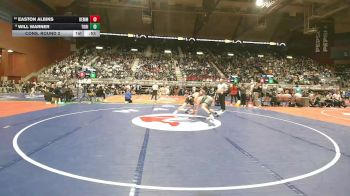 2A-190 lbs Cons. Round 2 - Easton Albins, Kemmerer vs Will Warner, Tongue River